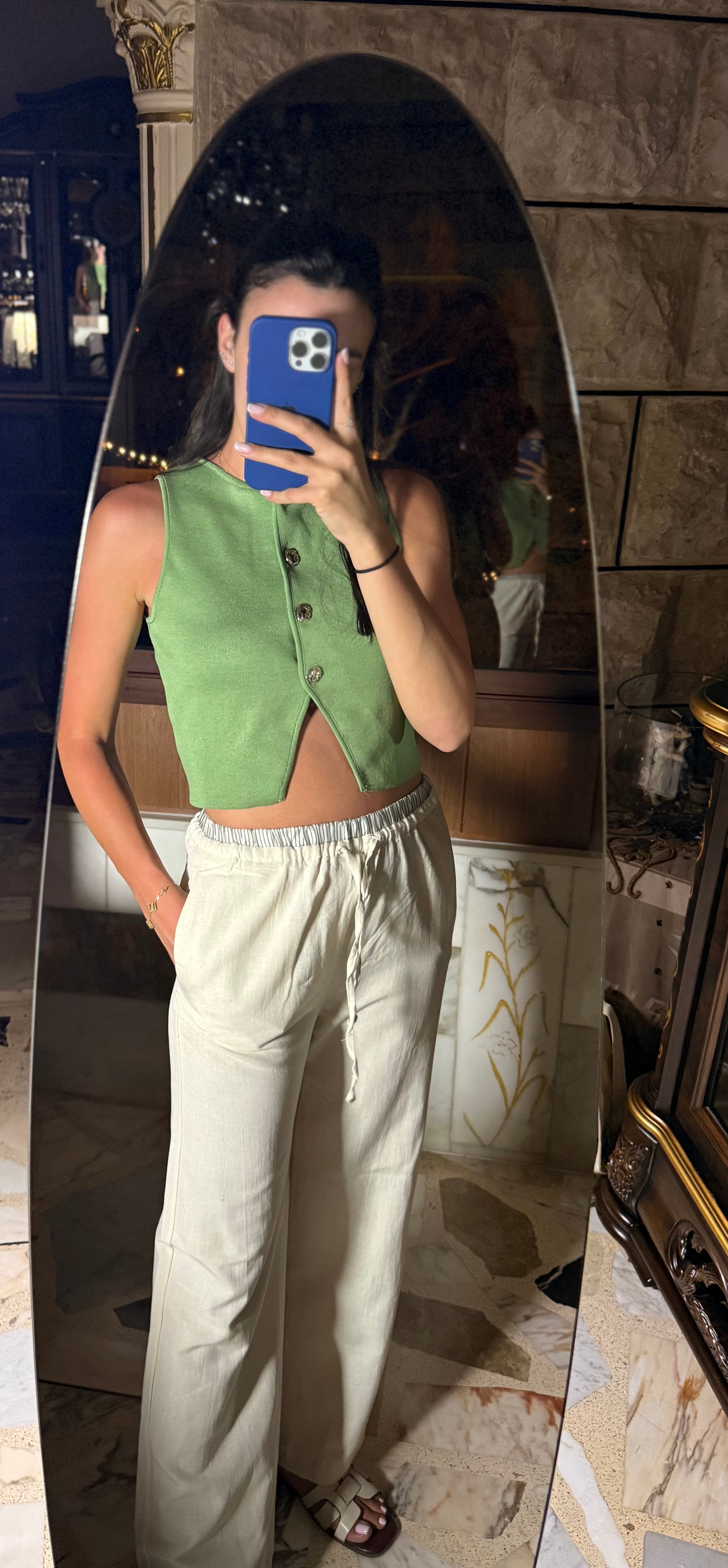 Greige Pants