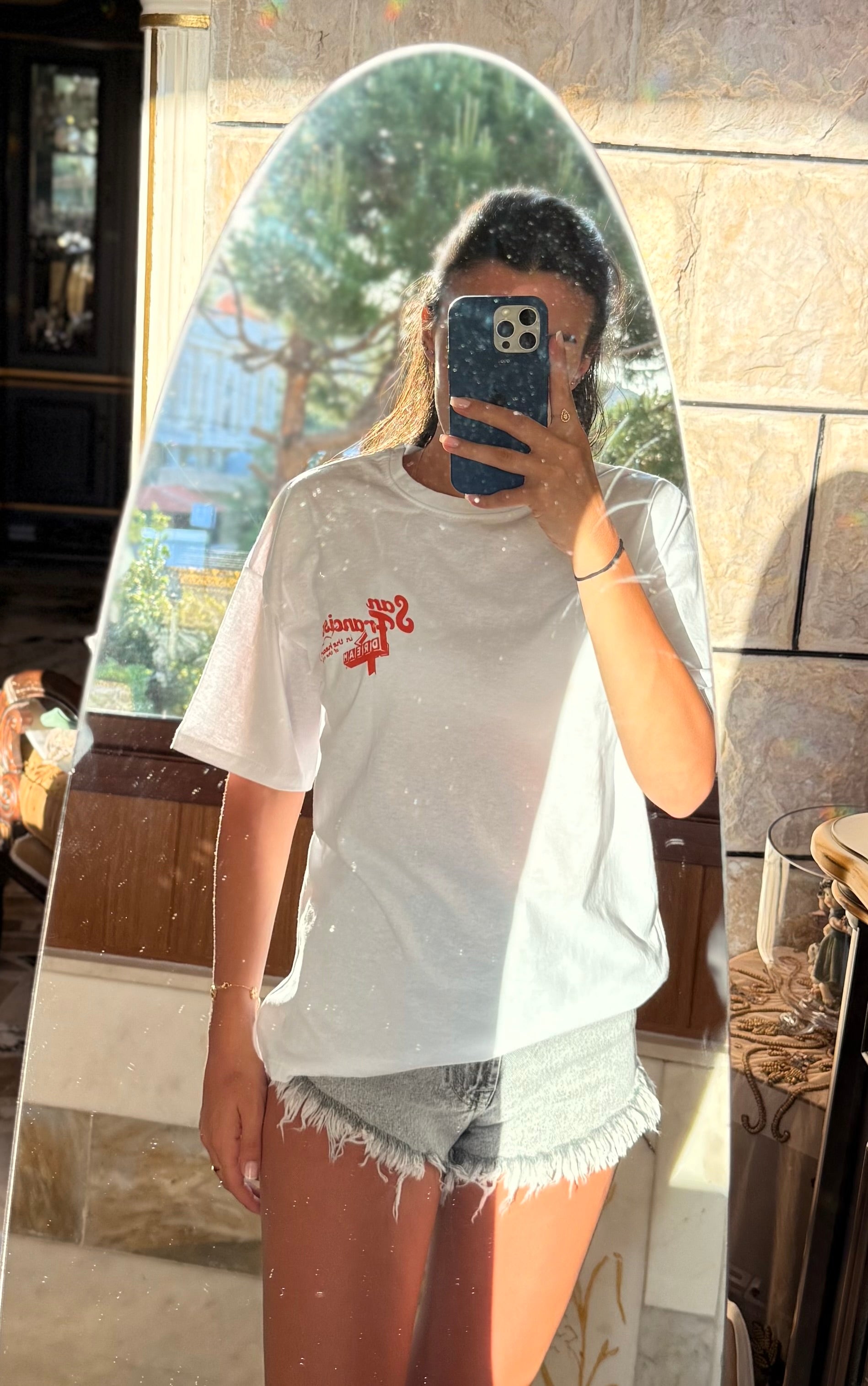 San Francisco Graphic Back Oversized Tee