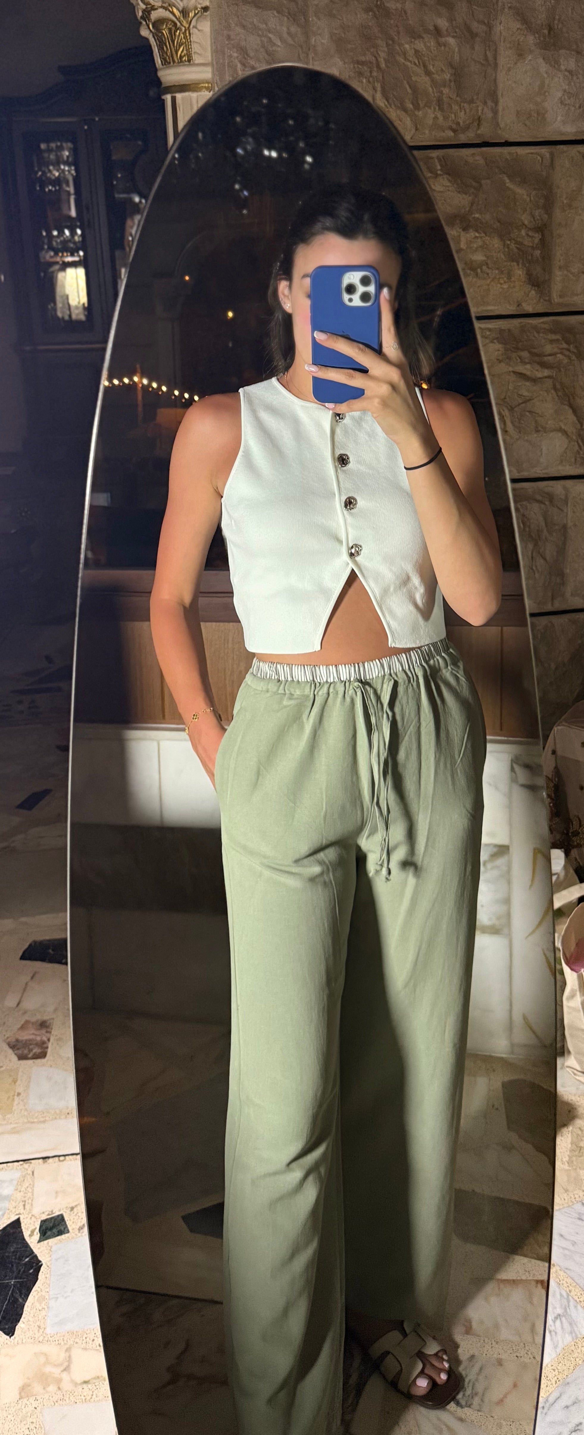 Light Green Pants